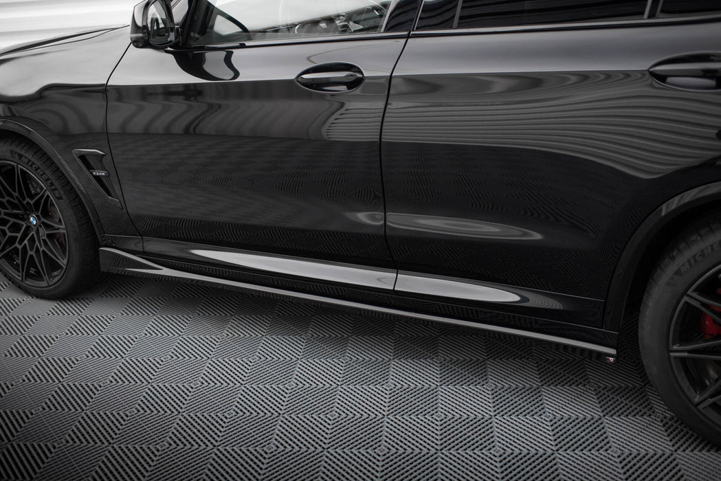 Maxton Design Side Skirts Diffusers BMW X3 M F97 / F97 Facelift