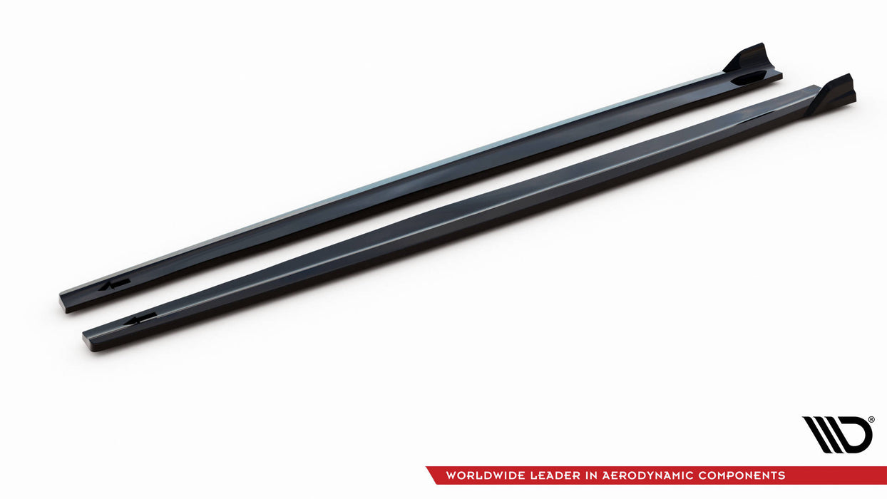 Maxton Design Side Skirts Diffusers BMW X3 M-Pack F25