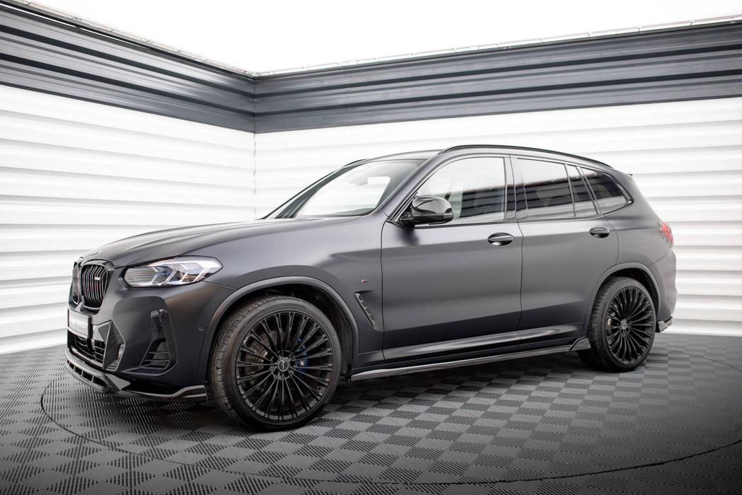 Maxton Design Side Skirts Diffusers BMW X3 M-Pack G01 Facelift
