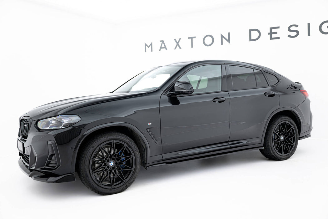 Maxton Design Side Skirts Diffusers BMW X4 M-Pack G02 Facelift