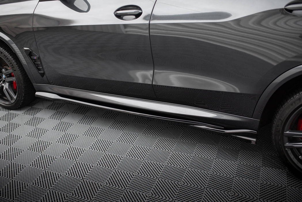 Maxton Design Side Skirts Diffusers BMW X5 M F95 / F95 Facelift