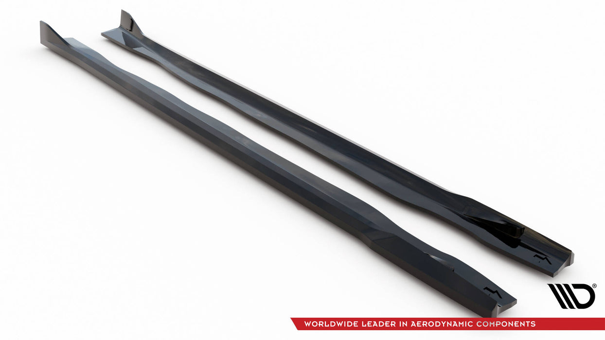 Maxton Design Side Skirts Diffusers BMW X7 M-Pack G07 Facelift