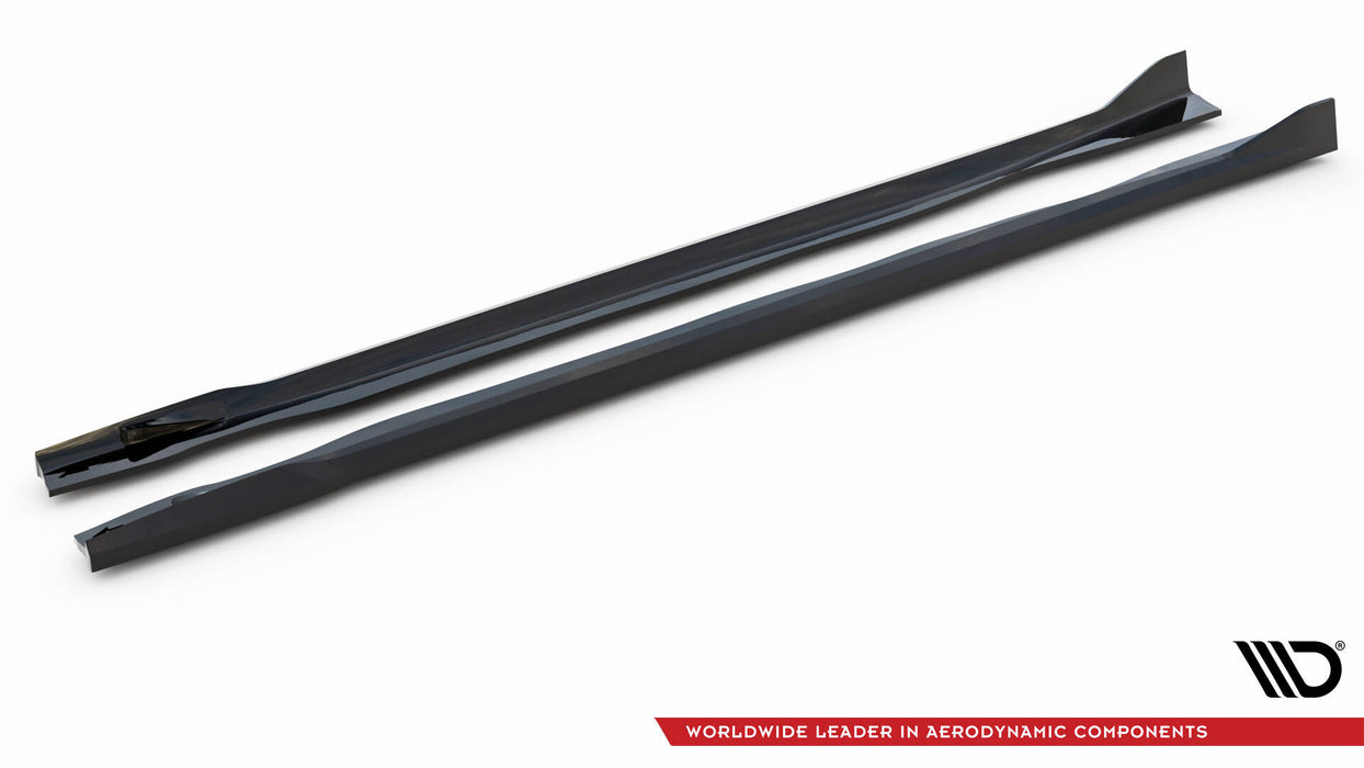 Maxton Design Side Skirts Diffusers BMW X7 M-Pack G07 Facelift
