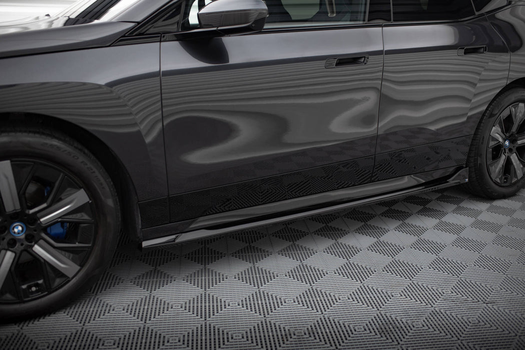 Maxton Design Side Skirts Diffusers BMW iX M-Pack i20 / I20 Facelift
