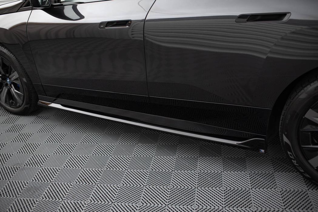 Maxton Design Side Skirts Diffusers BMW iX M-Pack i20 / I20 Facelift