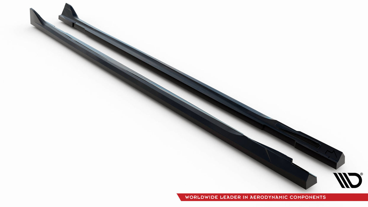 Maxton Design Side Skirts Diffusers BMW iX M-Pack i20 / I20 Facelift