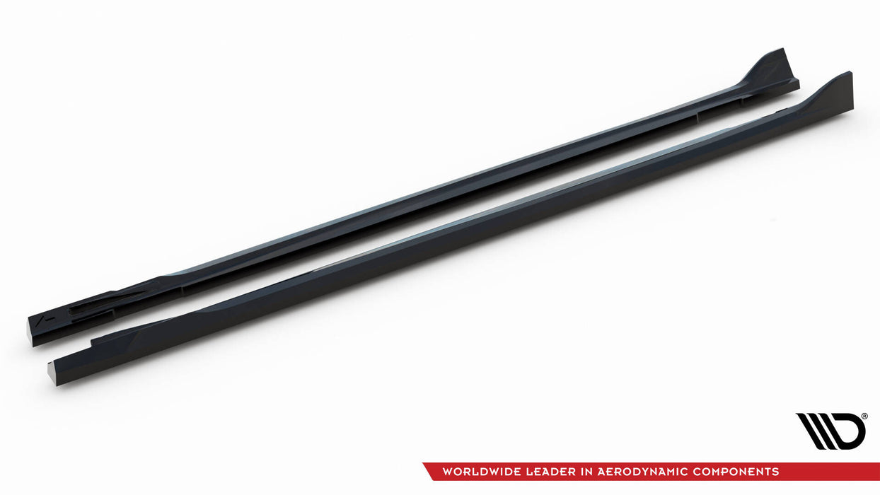 Maxton Design Side Skirts Diffusers BMW iX M-Pack i20 / I20 Facelift