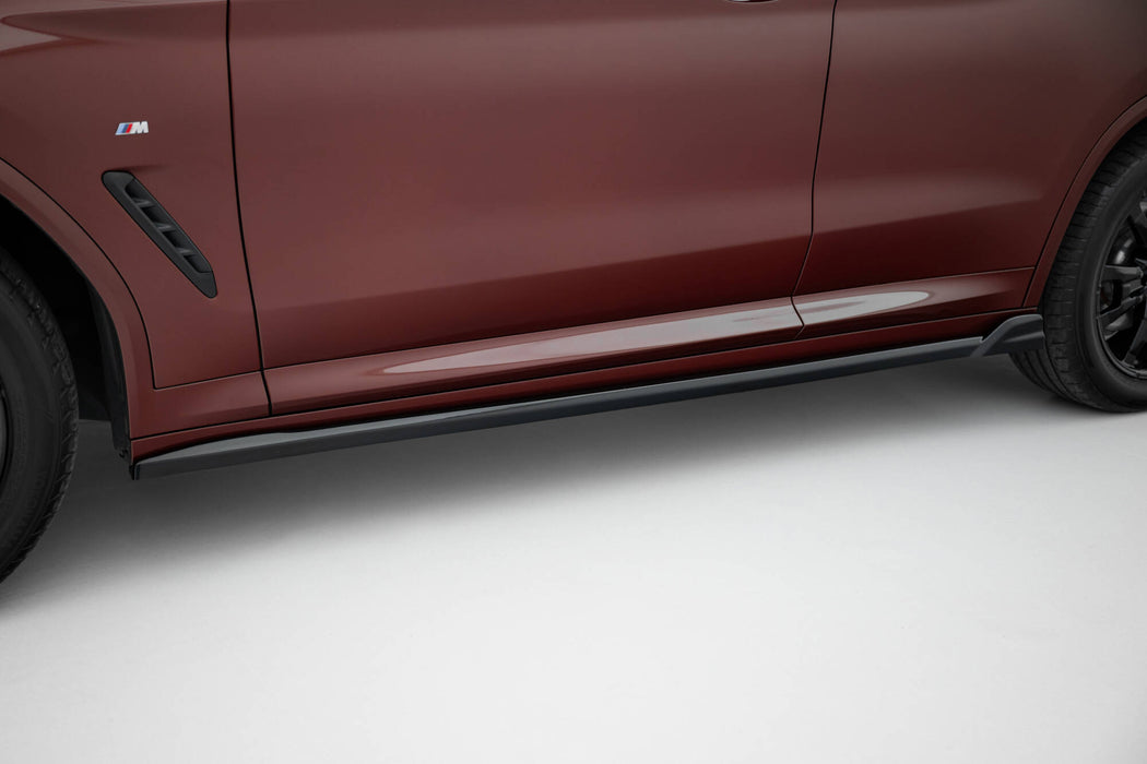 Maxton Design Side Skirts Diffusers BMW iX3 M-Pack G08 Facelift