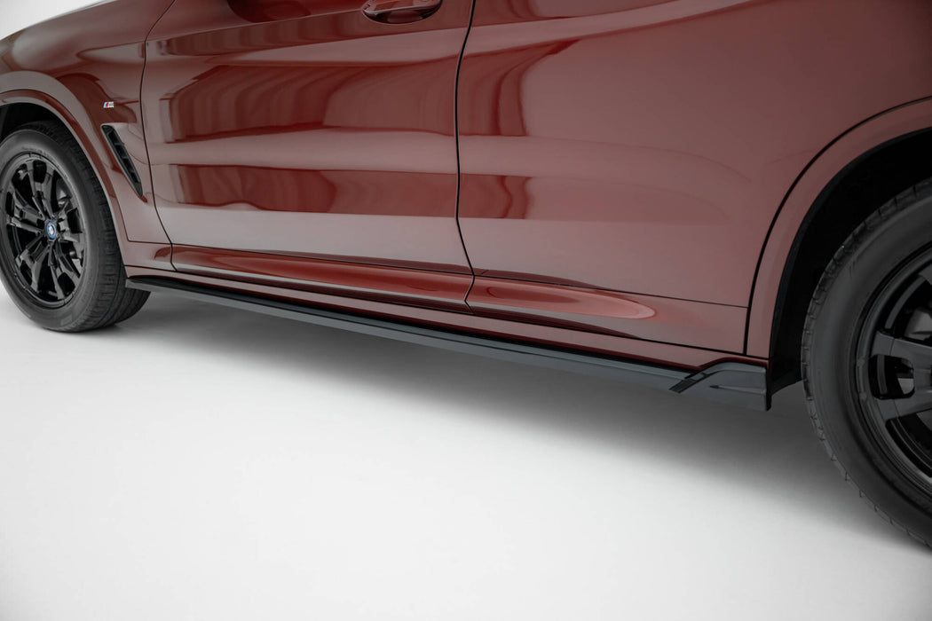 Maxton Design Side Skirts Diffusers BMW iX3 M-Pack G08 Facelift