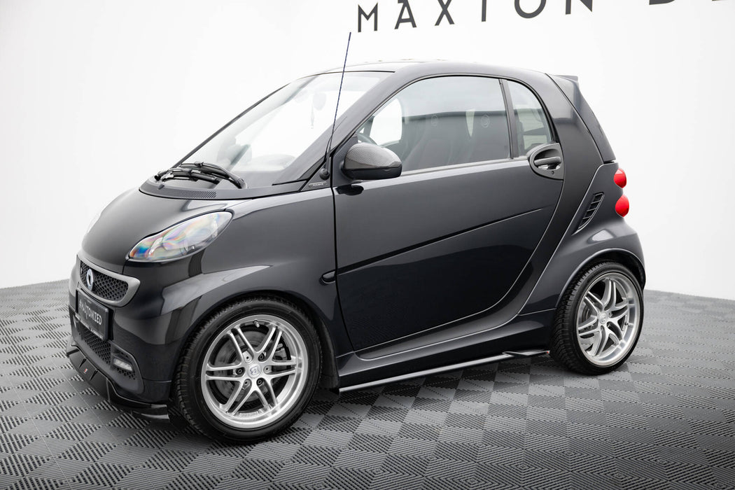Maxton Design Side Skirts Diffusers Brabus Smart Fortwo C451 Facelift