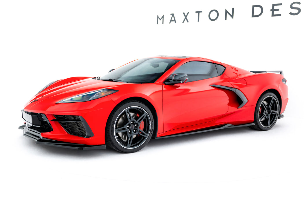 Maxton Design Side Skirts Diffusers Chevrolet Corvette C8