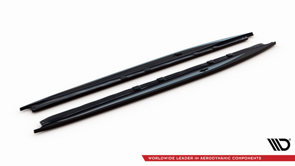Maxton Design Side Skirts Diffusers Cupra Leon Aero Mk1
