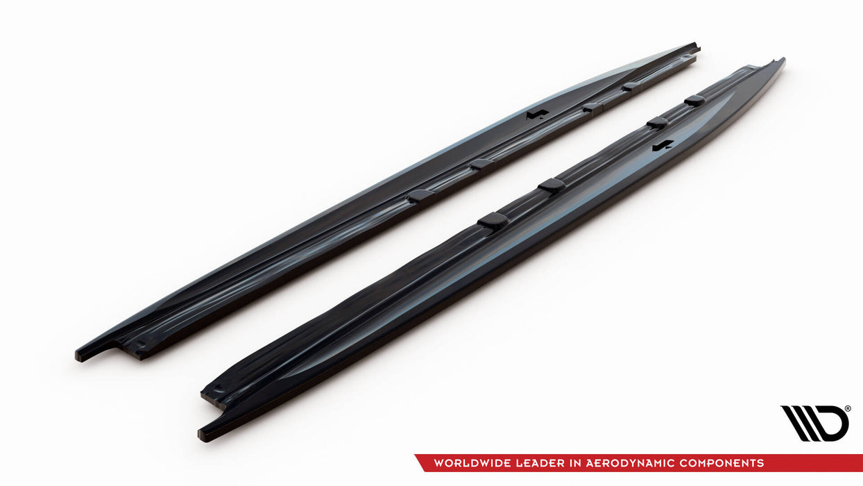 Maxton Design Side Skirts Diffusers Cupra Leon Aero Mk1