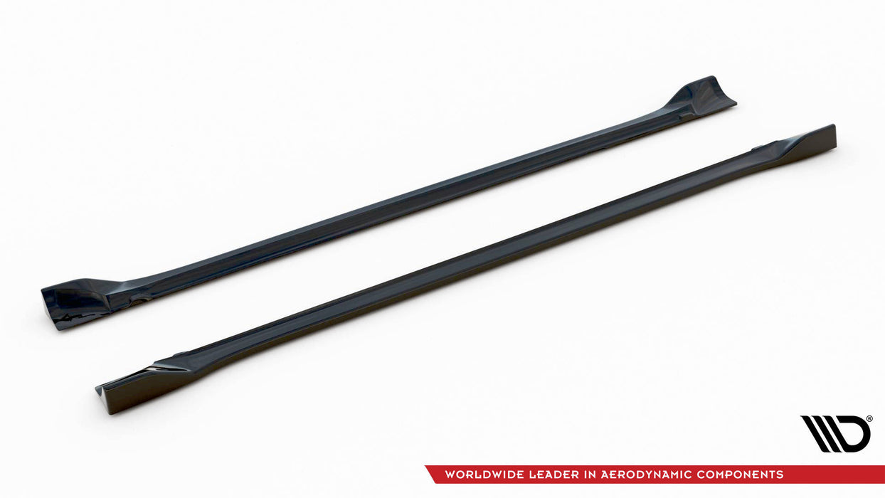 Maxton Design Side Skirts Diffusers Dodge Challenger SRT Hellcat Widebody Mk3