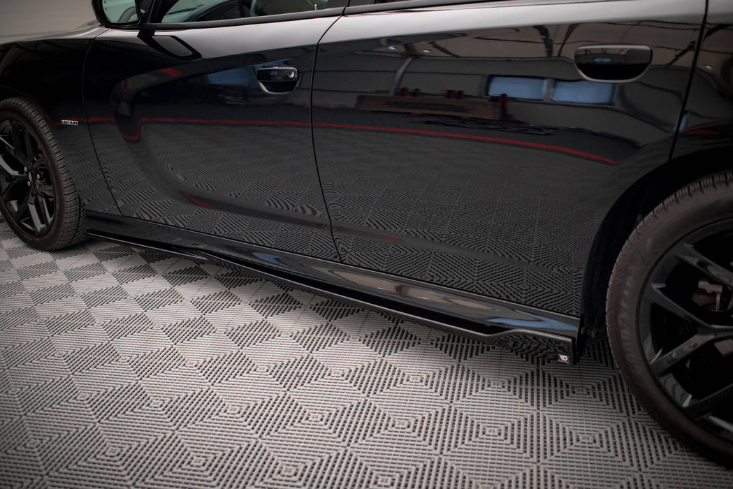 Maxton Design Side Skirts Diffusers Dodge Charger SRT Mk7 Facelift
