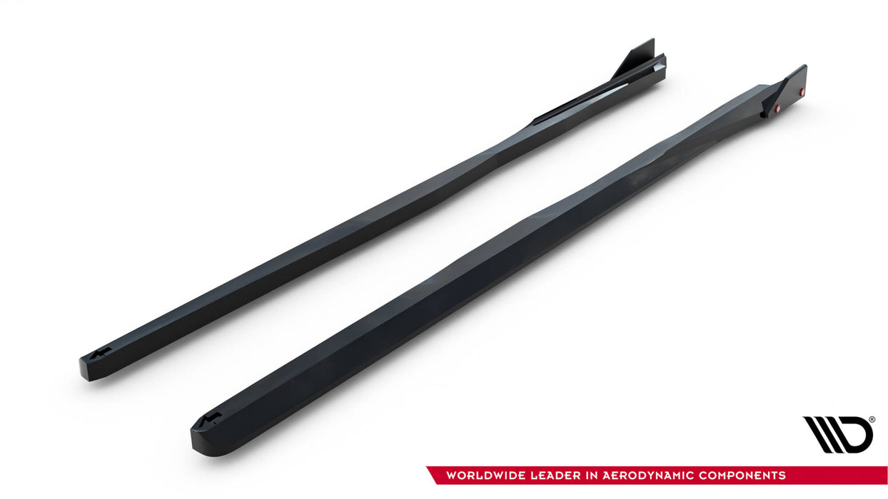 Maxton Design Side Skirts Diffusers + Flaps Toyota GR Yaris Mk4 Facelift