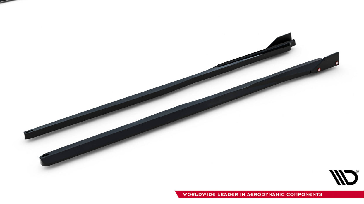 Maxton Design Side Skirts Diffusers + Flaps Toyota GR Yaris Mk4 Facelift