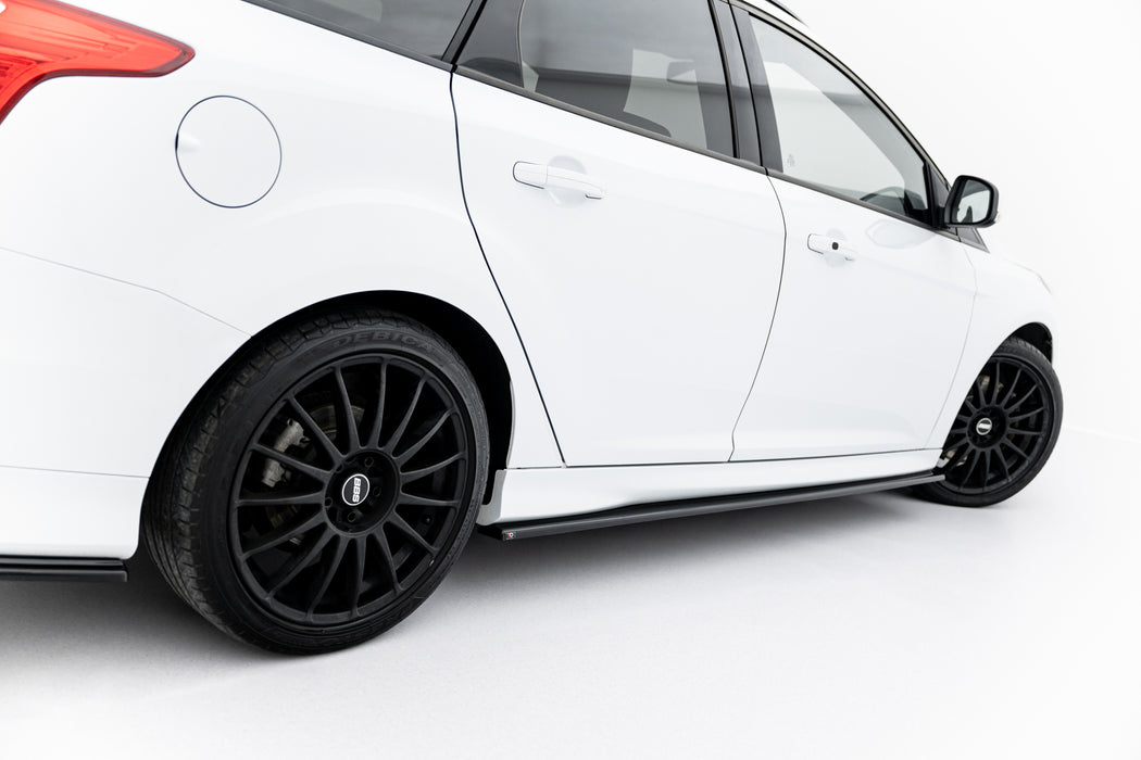 Maxton Design Side Skirts Diffusers Ford Focus ST / ST-Line Mk3 / Mk3 FL Hatchback / Estate