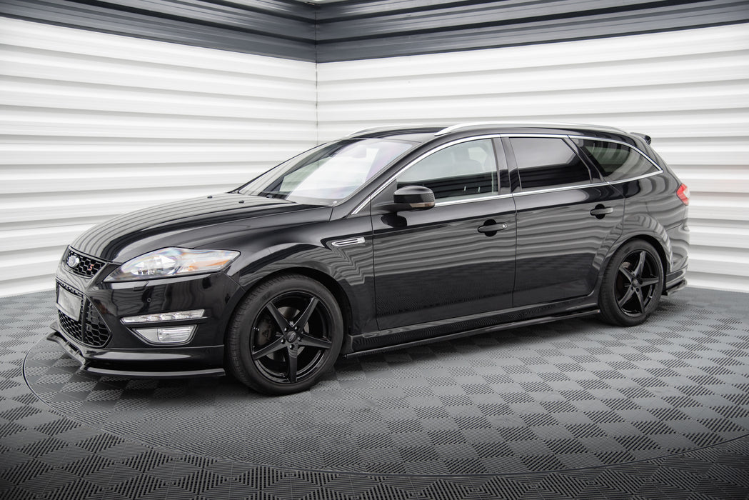 Maxton Design Side Skirts Diffusers Ford Mondeo ST-Line Estate Mk4 Facelift