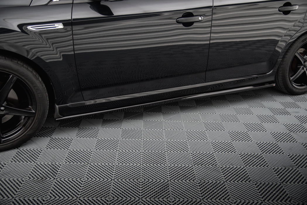 Maxton Design Side Skirts Diffusers Ford Mondeo ST-Line Estate Mk4 Facelift
