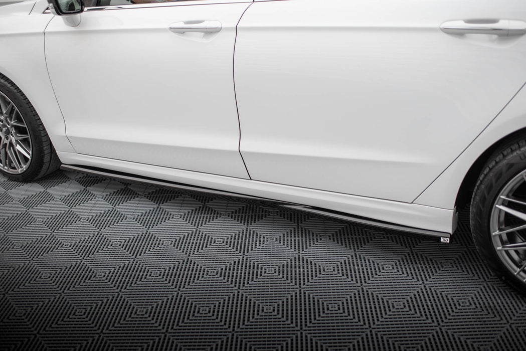 Maxton Design Side Skirts Diffusers Ford Mondeo Sport Mk5 Facelift / Fusion Sport Mk2 Facelift