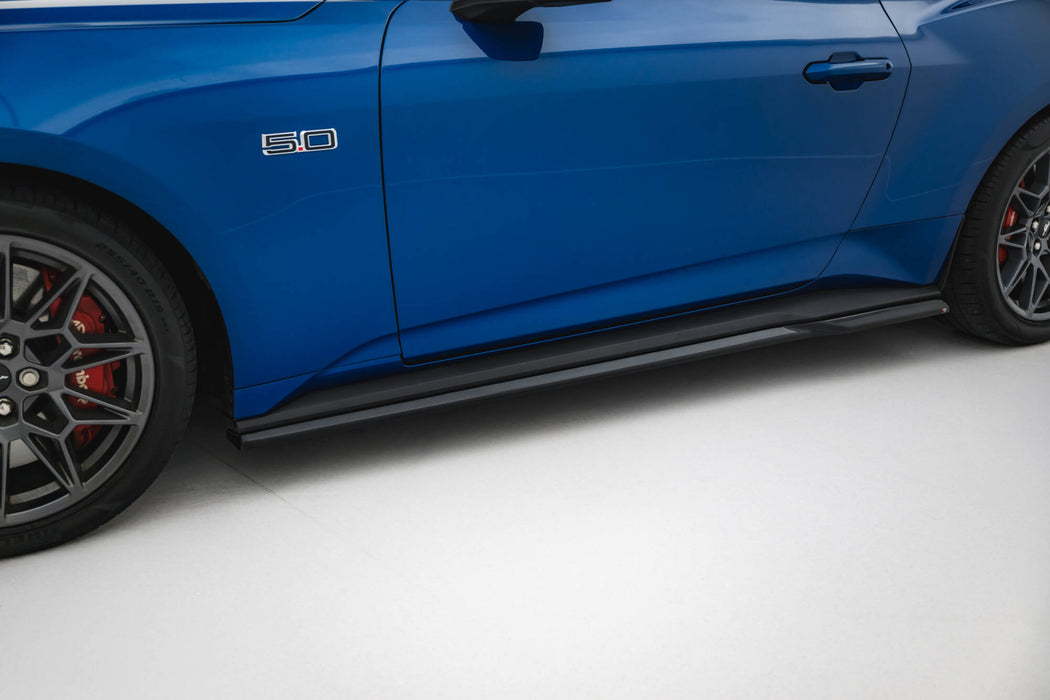 Maxton Design Side Skirts Diffusers Ford Mustang GT Mk7