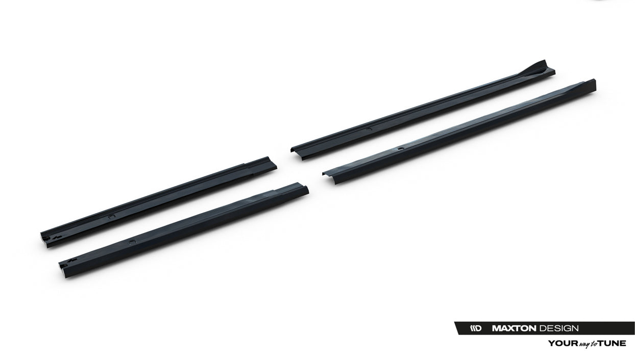 Maxton Design Side Skirts Diffusers Ford Transit Custom L2 / Tourneo Custom L2 Mk2