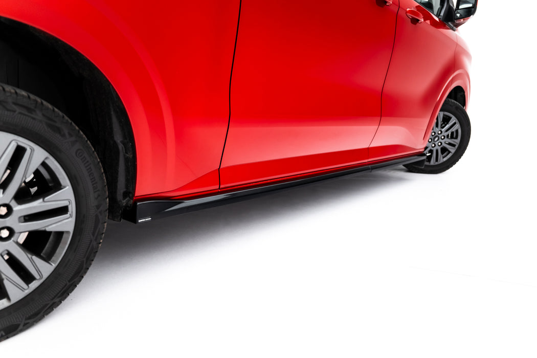 Maxton Design Side Skirts Diffusers Ford Transit Custom L2 / Tourneo Custom L2 Mk2