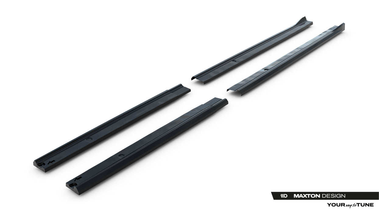 Maxton Design Side Skirts Diffusers Ford Transit Custom L2 / Tourneo Custom L2 Mk2