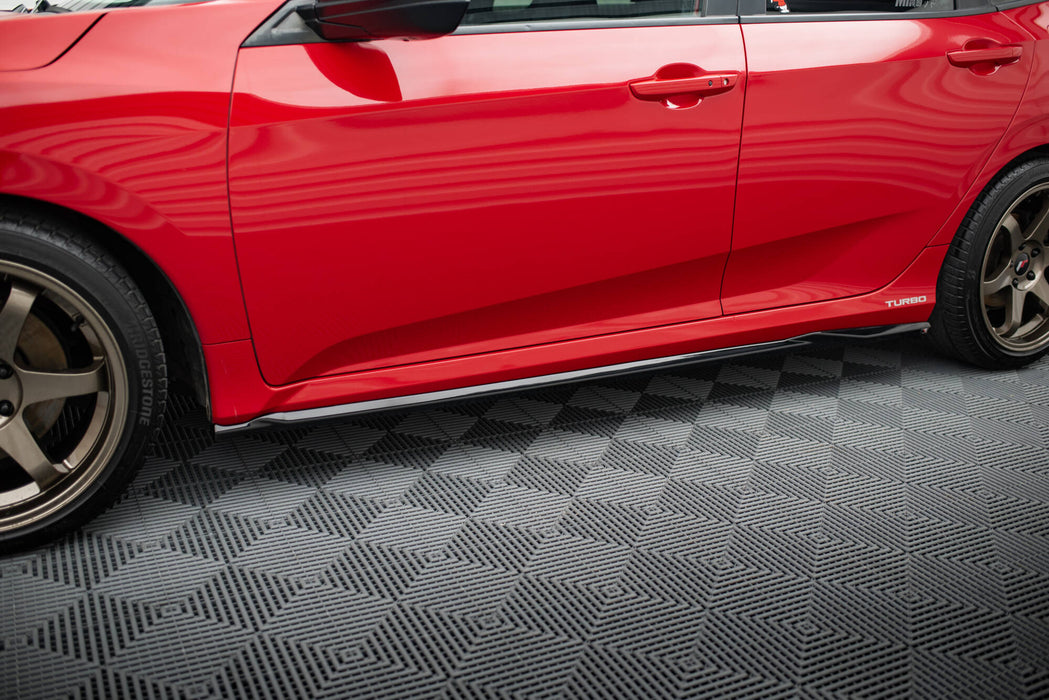 Maxton Design Side Skirts Diffusers Honda Civic SI Mk10