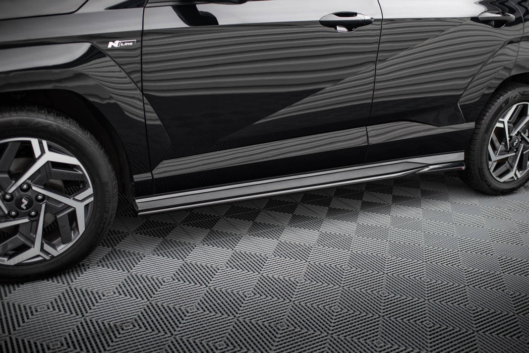 Maxton Design Side Skirts Diffusers Hyundai Kona N-line Mk2