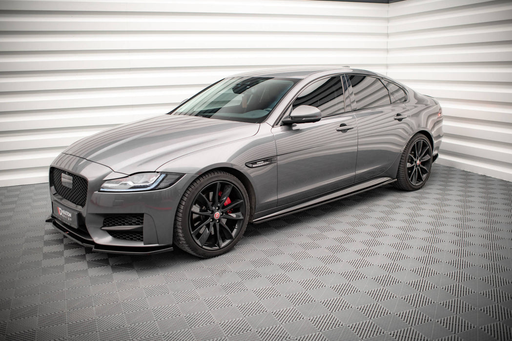 Maxton Design Side Skirts Diffusers Jaguar XF R-Sport Mk2