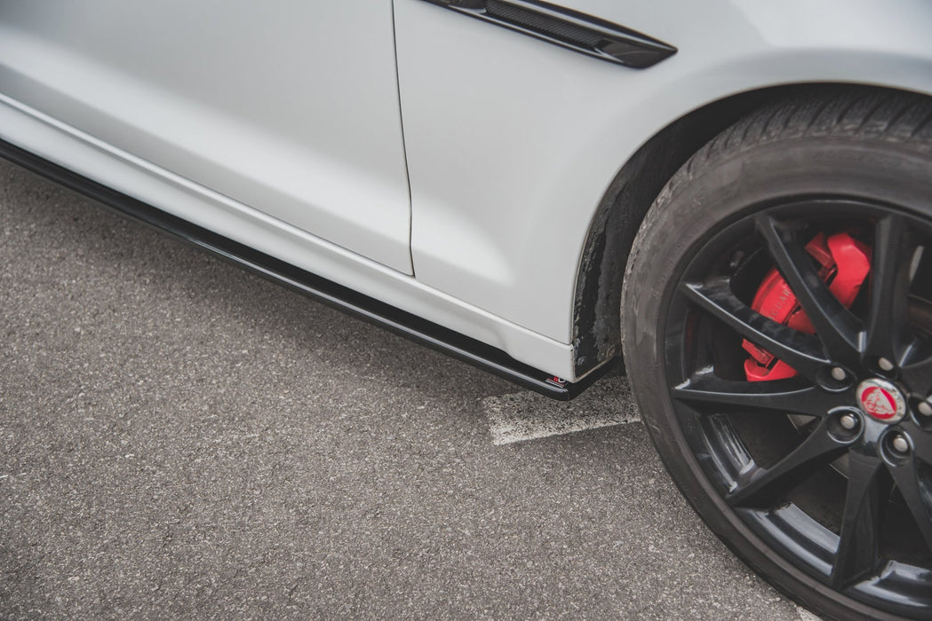 Maxton Design Side Skirts Diffusers Jaguar XJ R-Sport X351 Facelift