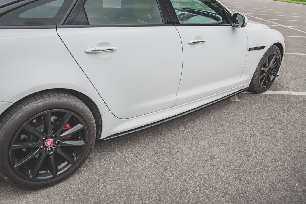 Maxton Design Side Skirts Diffusers Jaguar XJ R-Sport X351 Facelift