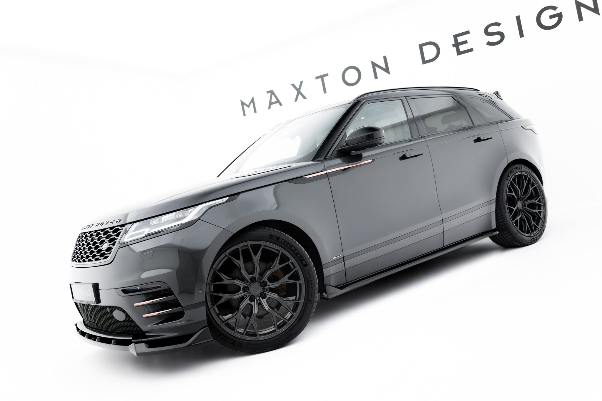 Maxton Design Side Skirts Diffusers Land Rover Range Rover Velar R ...