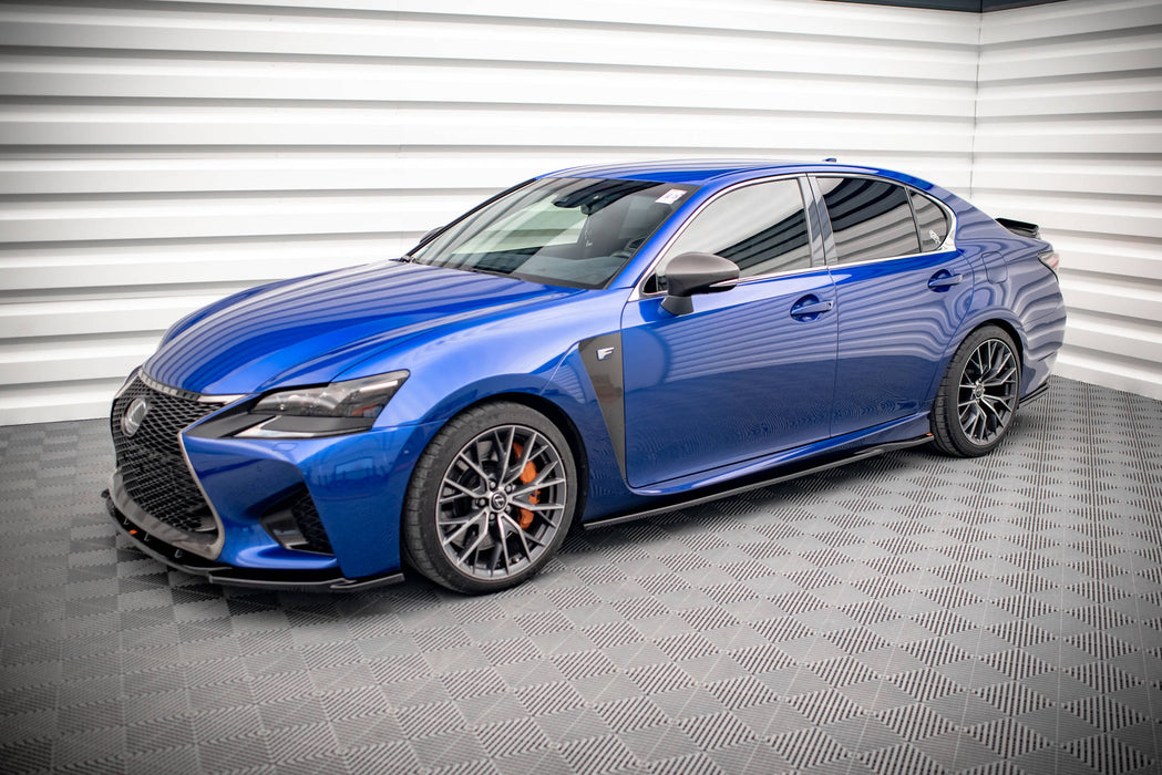 Maxton Design Side Skirts Diffusers Lexus GS F Mk4 Facelift