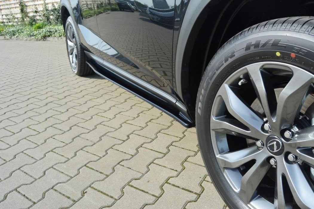 Maxton Design Side Skirts Diffusers Lexus NX Preface/Facelift