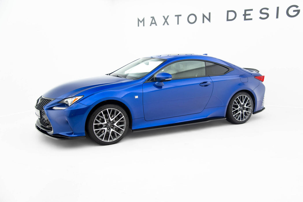 Maxton Design Side Skirts Diffusers Lexus RC Mk1