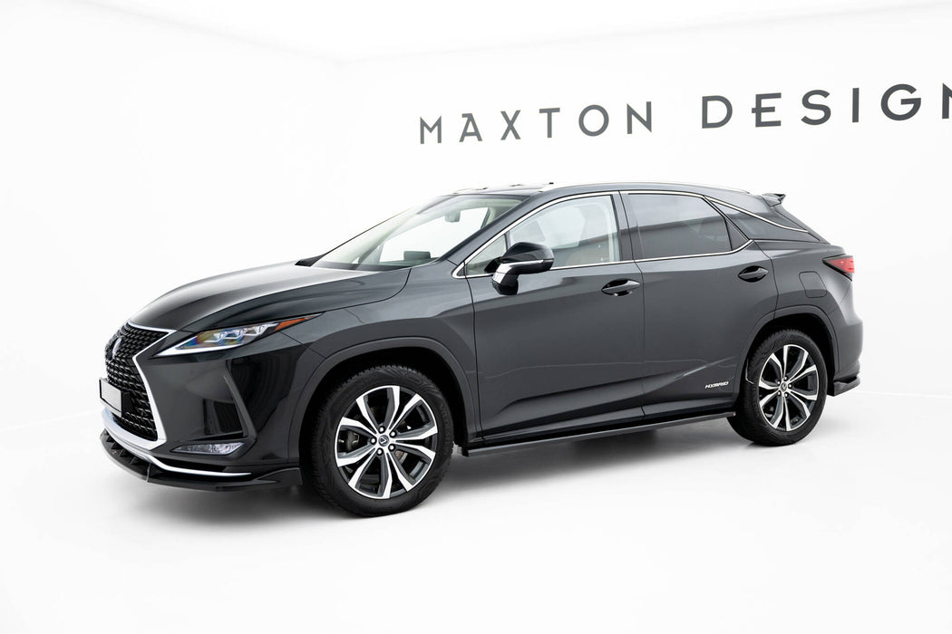Maxton Design Side Skirts Diffusers Lexus RX Mk4 Facelift (version without OEM step rails)