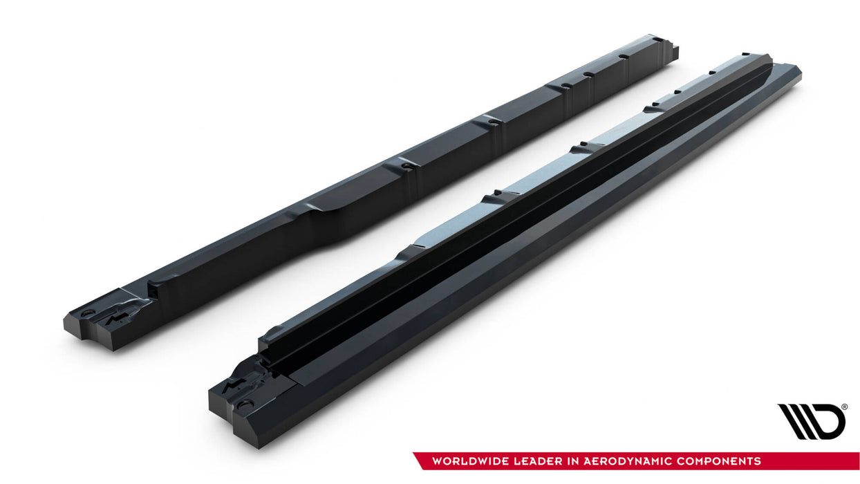 Maxton Design Side Skirts Diffusers Lexus RX Mk4 Facelift (version without OEM step rails)