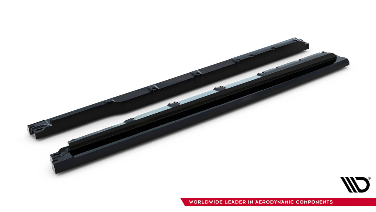 Maxton Design Side Skirts Diffusers Lexus RX Mk4 Facelift (version without OEM step rails)