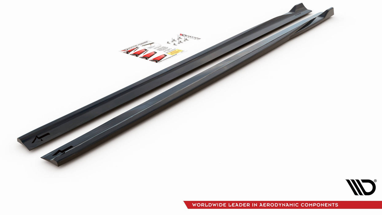 Maxton Design Side Skirts Diffusers Mercedes-AMG A 45 S W177