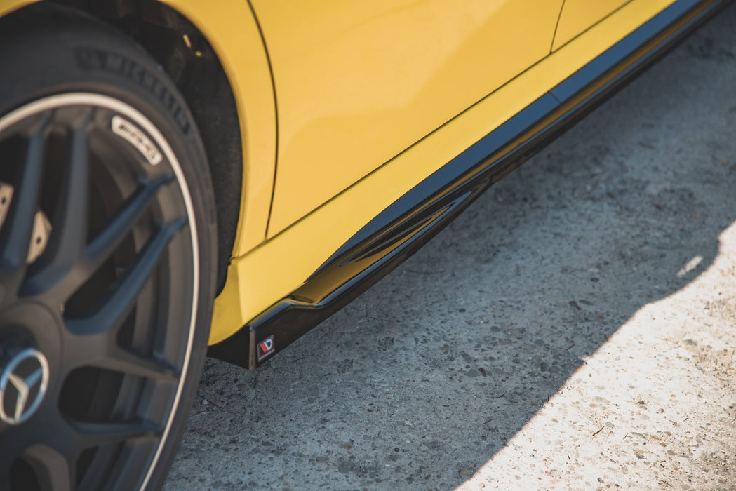 Maxton Design Side Skirts Diffusers Mercedes-AMG A 45 S W177