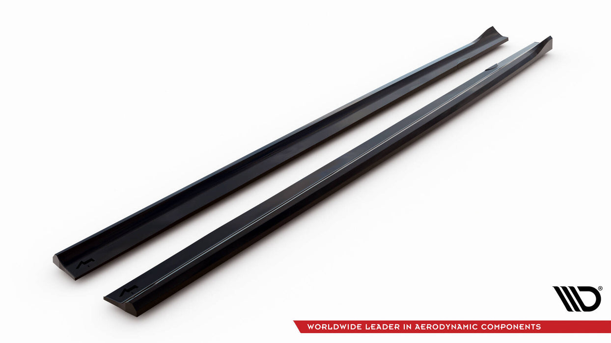 Maxton Design Side Skirts Diffusers Mercedes-AMG A35 / AMG Line W177 Facelift