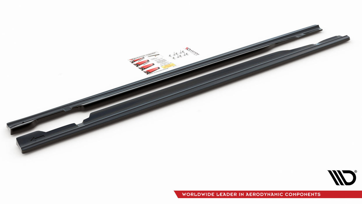 Maxton Design Side Skirts Diffusers Mercedes-AMG C 43 / AMG-Line W205