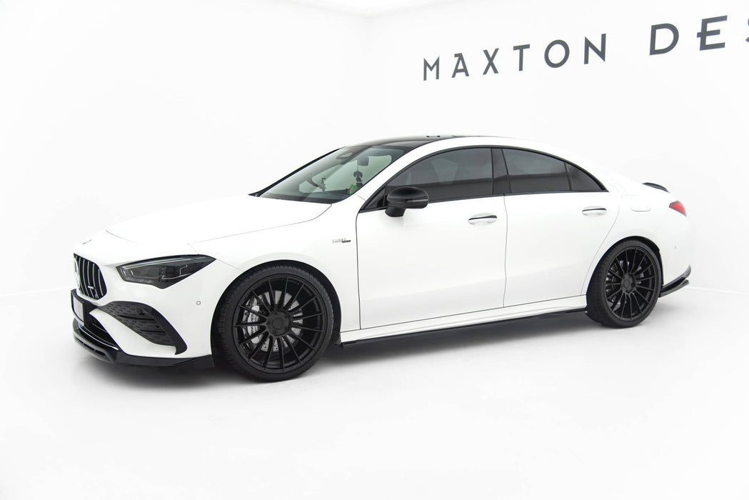 Maxton Design Side Skirts Diffusers Mercedes-AMG CLA 35 / 45 Coupe / Shooting Brake C118 Facelift / X118 Facelift