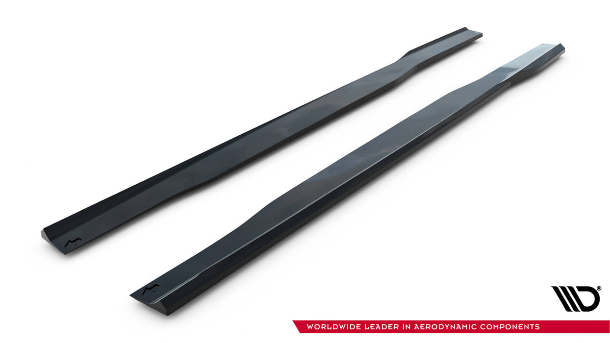 Maxton Design Side Skirts Diffusers Mercedes-AMG CLA 35 / 45 Coupe / Shooting Brake C118 Facelift / X118 Facelift