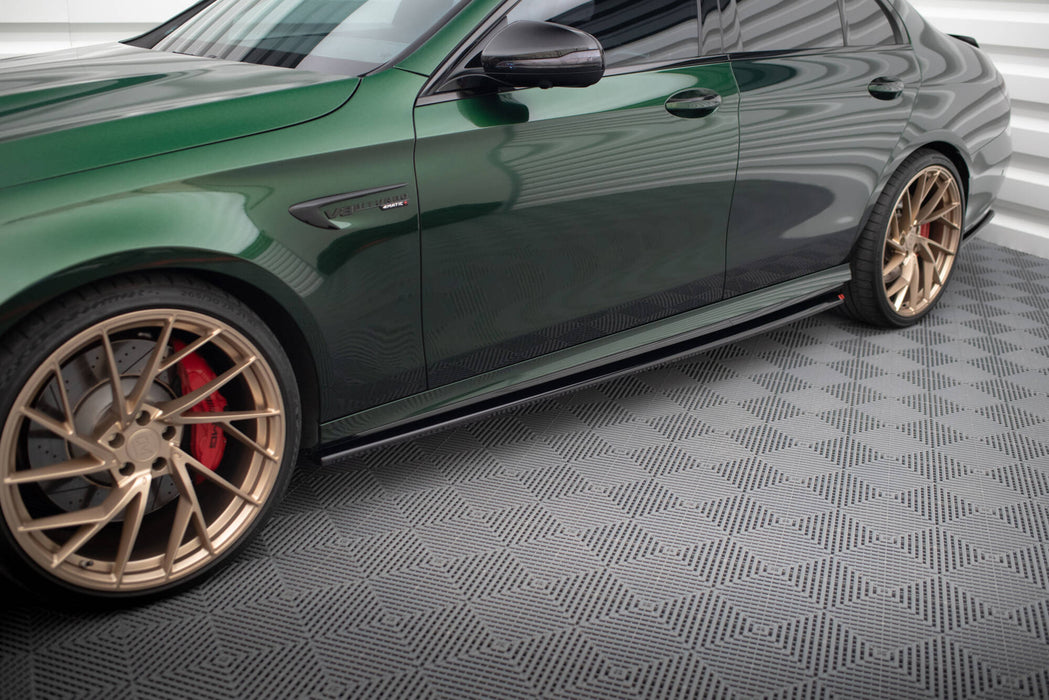Maxton Design Side Skirts Diffusers Mercedes-AMG E63 W213 Facelift