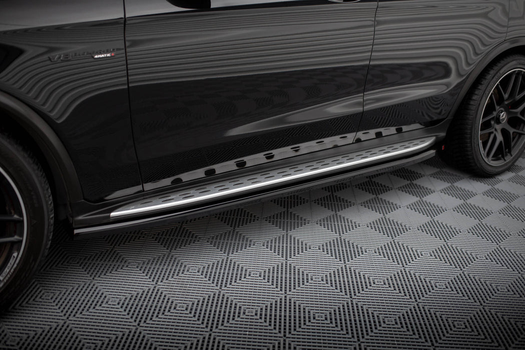 Maxton Design Side Skirts Diffusers Mercedes-AMG GLC 63 / 43 SUV / Coupe X253 / C253