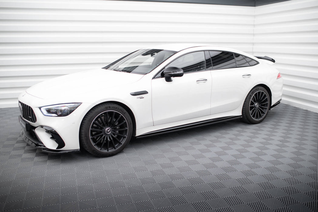 Maxton Design Side Skirts Diffusers Mercedes-AMG GT 43 4 Door Coupe V8 Styling Package